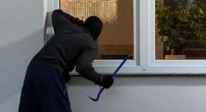 Universal Insurance Plc. Burglar & House Breaking Insurance header banner image.