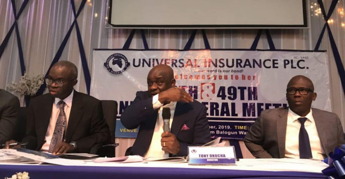 Universal Insurance Plc Board Member at a Conference