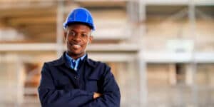 Contrustion worker portrait - Copyright: Shutterstock